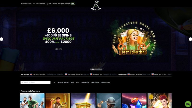 Best magicwins in United Kingdom